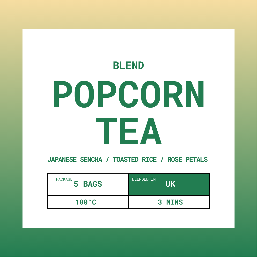 Popcorn Tea 玄米茶